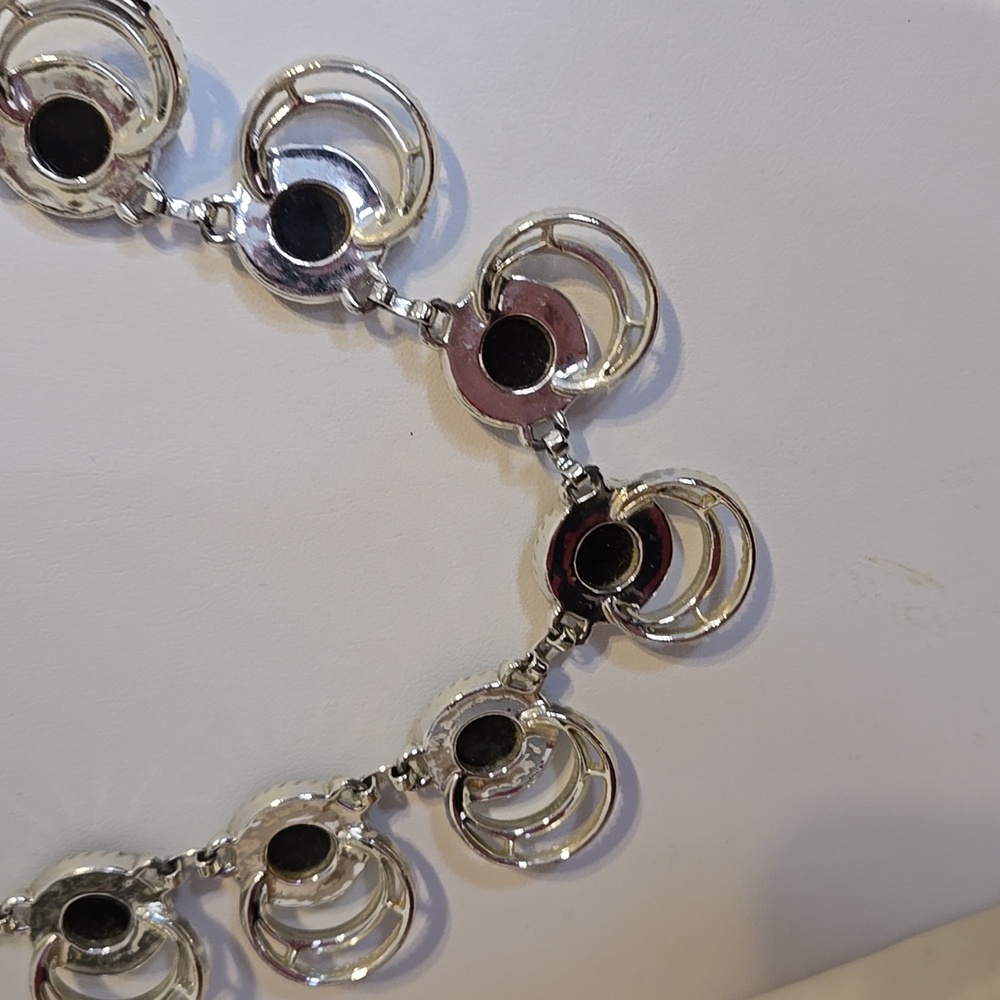 N-015-Vintage 1959 Signed "Sarah Coventry" Choker Necklace - Picture 3 of 5